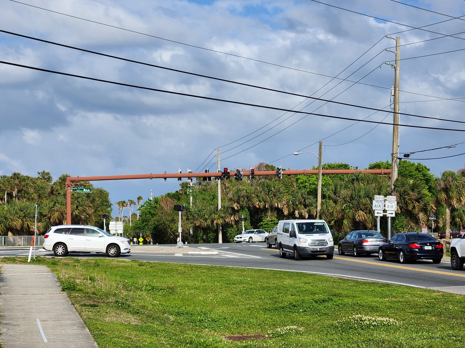 The intersection of Mickler Road and State Road A1A has been a talking point in recent months.